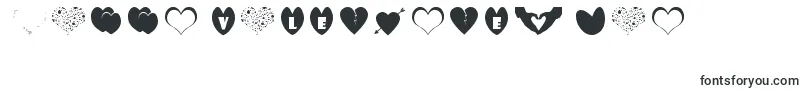 SexyLoveHearts-Schriftart – Schriften zum Valentinstag